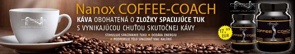 nanox cofee coach káva na chudnutie, ktorá dodáva energiu pohyb.sk