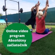 Online video tréningový program na doma Absolútny začiatočník